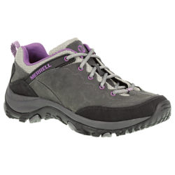 Merrell Salida Trekker Leather Trainers, Grey Grey